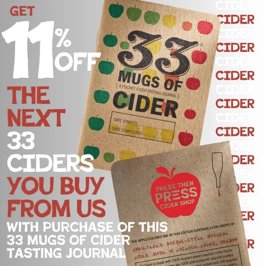 33 Mugs of Cider - Journal for Cider Tasting Notes by 33 Books