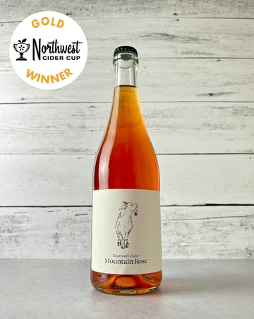 Baumans Cider - Mountain Rose Single-Varietal Cider (750 mL) - Press Then Press