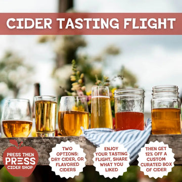 The Tasting Flight - The Perfect Cider Sample Pack - Press Then Press