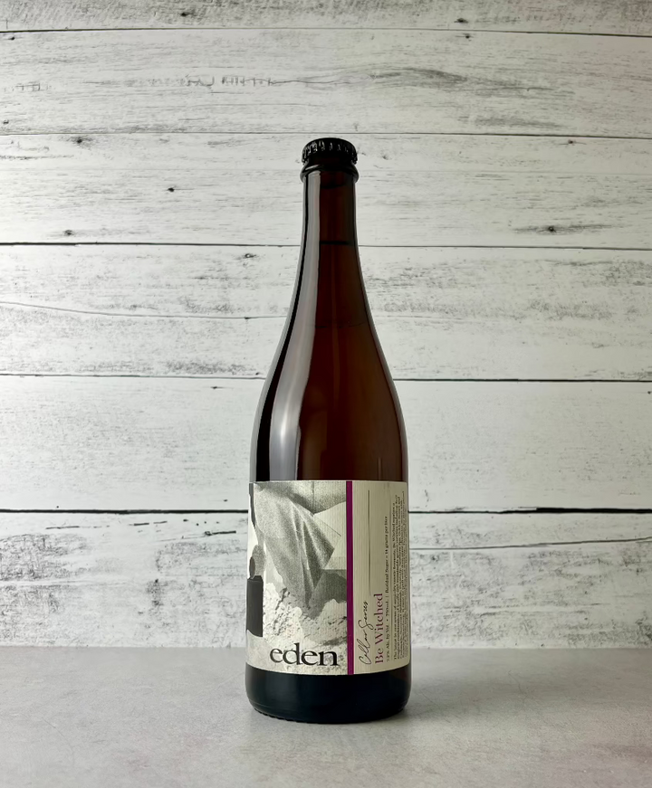 750 mL bottle of Eden Be Witched cider