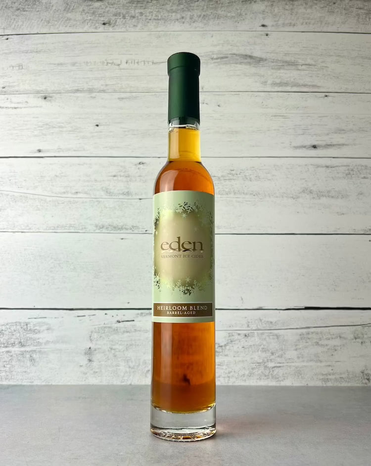 375 mL bottle of Eden Specialty Ciders Brandy Barrel Aged Ice Cider