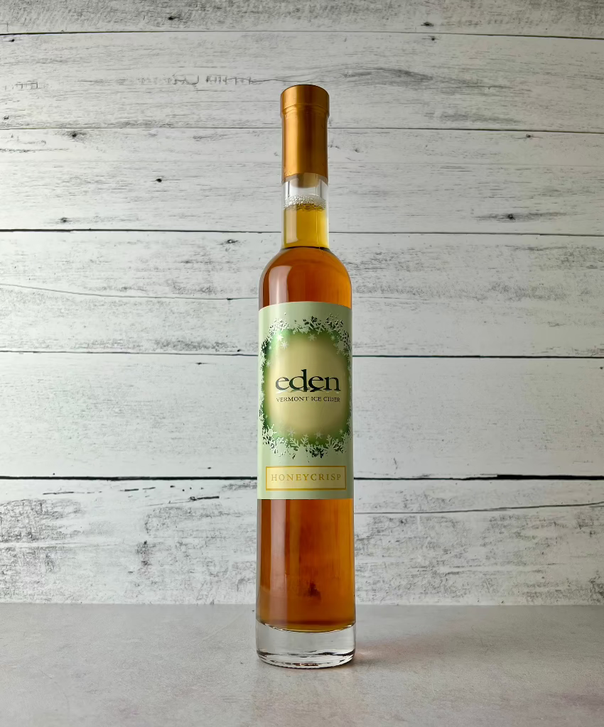 375 mL bottle of Eden Ice Cider Honeycrisp