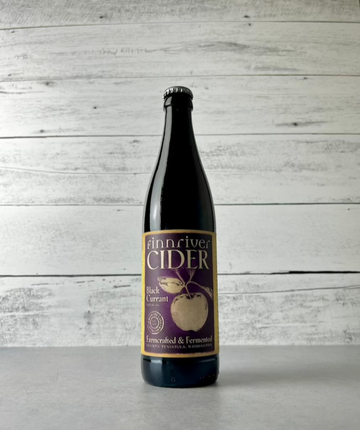 Finnriver Farm and Cidery - Black Currant Cider (500 mL) - Press Then Press