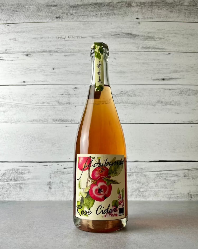 750 mL bottle of Floribunda Rosé Cider