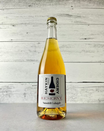 Haykin Family Cider - Snowdrift Crabapple Reserve Cider (750 mL) - Press Then Press