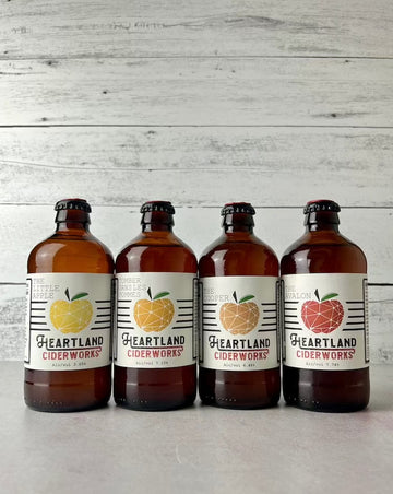 Heartland Ciderworks - Variety Pack of Cider - Press Then Press