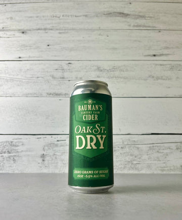 Baumans Cider - Oak Street Dry (16 oz) - Press Then Press