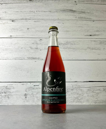 Alpenfire Cider - Calypso, Barrel Aged w Blackberries (500 mL) - Press Then Press