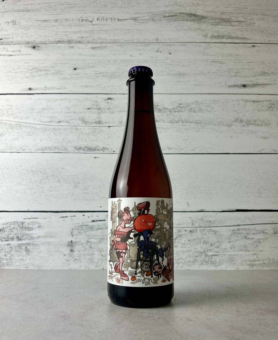 500 mL bottle of Two Broads Ciderworks Wild Heirloom cider - made in slo - smol batch series