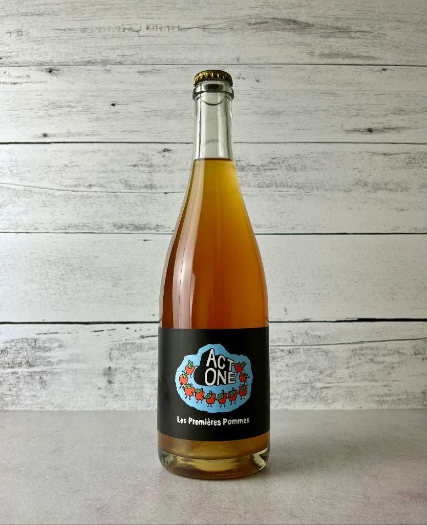 750 mL bottle of Rose Hill Ferments Act One cider - Les Premieres Pommes