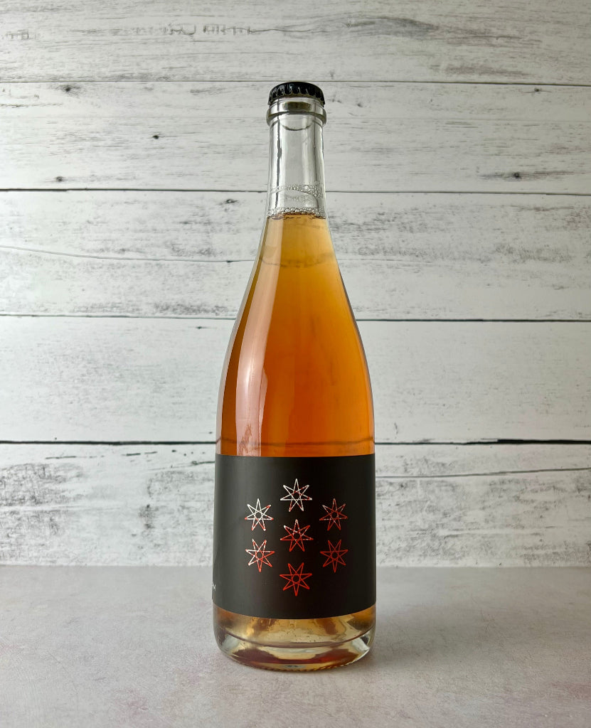 750 mL bottle of Rose Hill Ferments SV7 Redfield cider - Wild Fermented Sparkling Cider