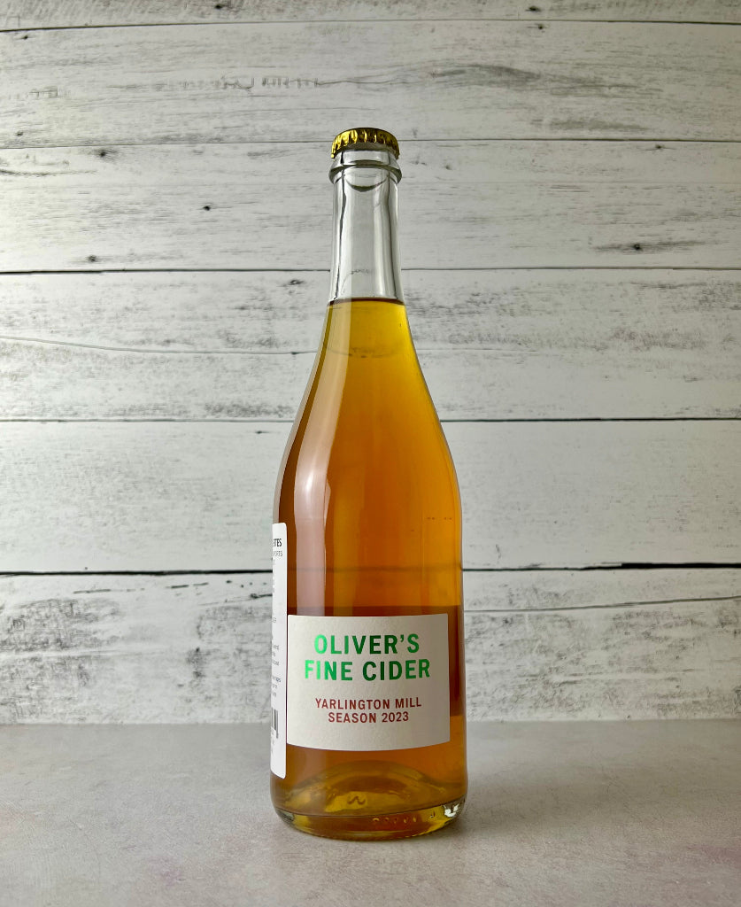 750 mL bottle of Oliver's Fine Cider Yarlington Mill Season 2023