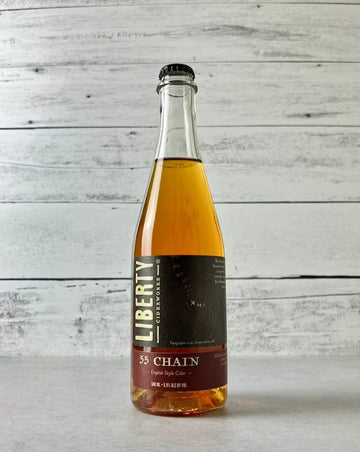 Liberty Ciderworks - 55 Chain English Style Cider (500 mL) - Press Then Press