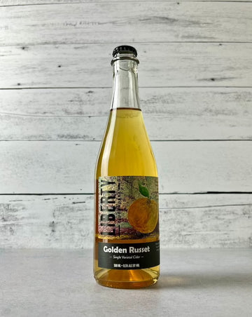 Liberty Ciderworks - Golden Russet Single-Varietal Cider (500 mL) - Press Then Press