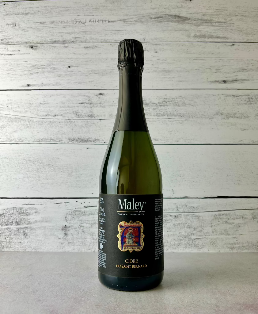 750 mL bottle of Maley Cidre Du Saint Bernard cider