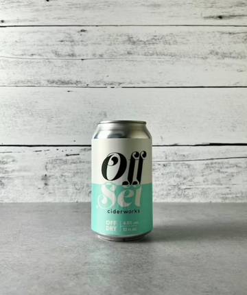 Offset Ciderworks - Off-Dry Cider (12 oz) - Press Then Press