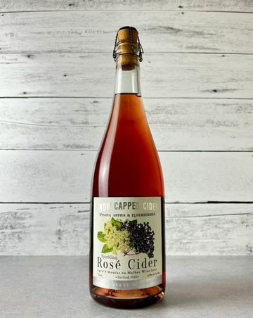 Snow Capped Cider - Sparkling Rosé Cider (750 mL) - Press Then Press