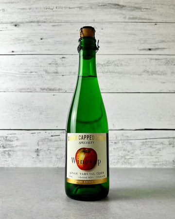 Snow Capped Cider - Winesap Single Varietal (375 mL) - Press Then Press