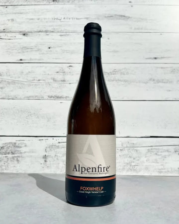 Alpenfire Cider - Foxwhelp Single-Varietal 2021 (750 mL) - Press Then Press