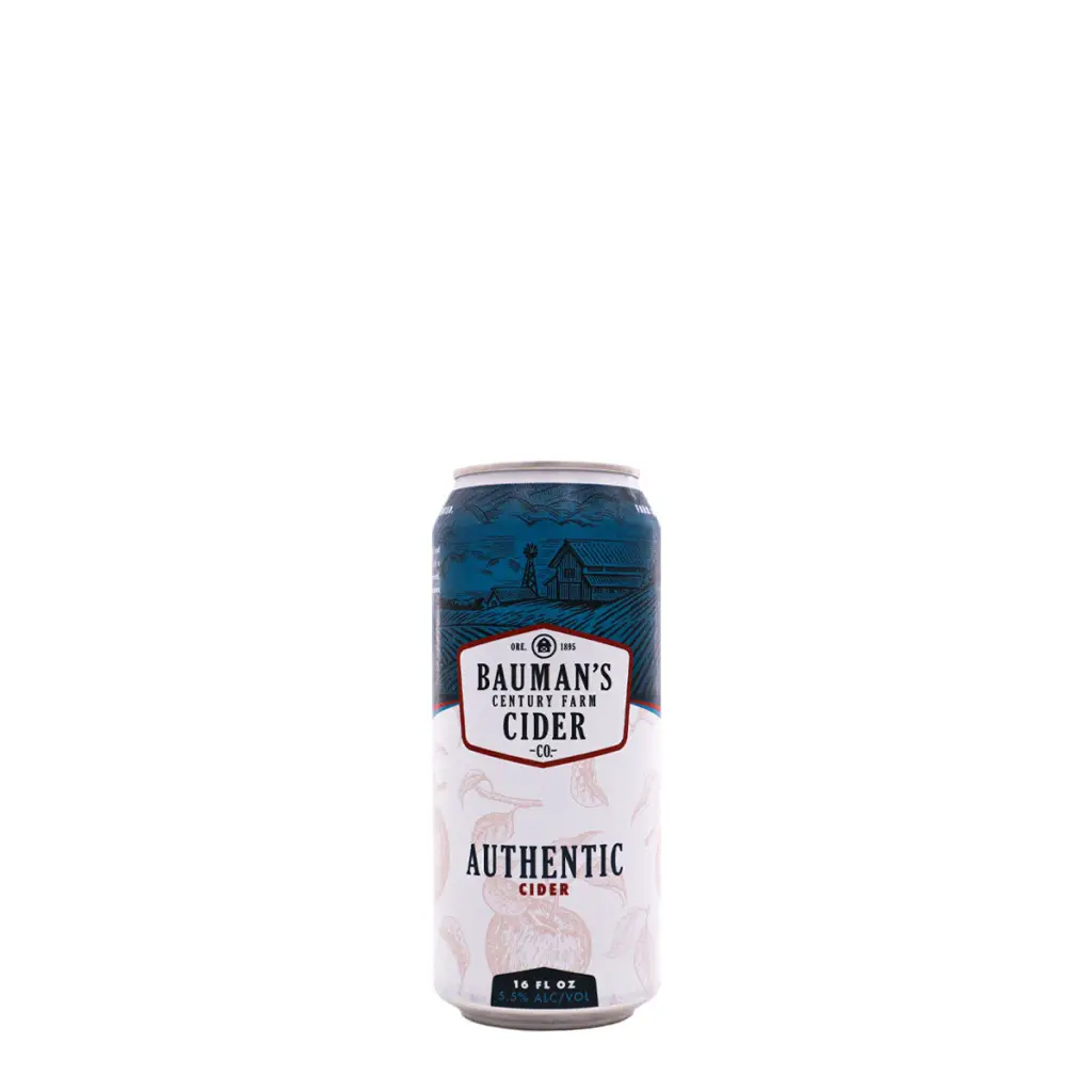 Bauman’s Cider - Authentic Pub (16 oz) - Company Hard