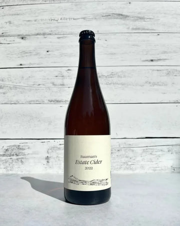 Baumans Cider - Estate Cider 2022 (750 mL) - Press Then Press