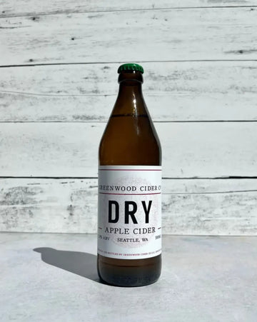 Greenwood Cider - Dry Cider (500 mL) - Press Then Press