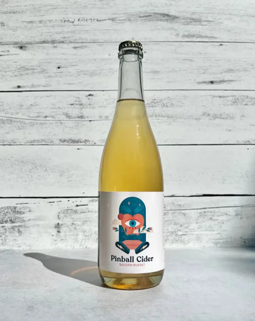 Pinball Cider - Golden Russet Single-Varietal Cider (750 mL) - Press Then Press