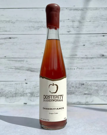 Posterity Ciderworks - Inheritance - Grape Cider (375 mL) - Press Then Press